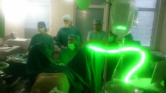 Fotovaporizarea cu laser verde a adenomului prostatic